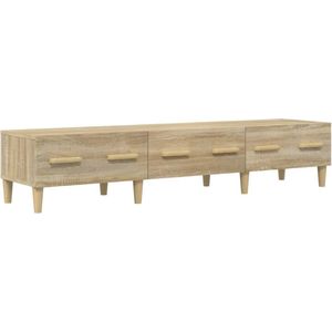 VidaXL-Tv-meubel-150x34,5x30-cm-bewerkt-hout-sonoma-eikenkleurig