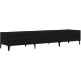 vidaXL-Tv-meubel-150x34,5x30-cm-bewerkt-hout-zwart