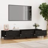 vidaXL-Tv-meubel-150x34,5x30-cm-bewerkt-hout-zwart