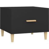 vidaXL Couchtisch Schwarz 50x50x40 cm Holzwerkstoff