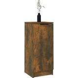 vidaXL Sideboards 2 Stk. Räuchereiche 30x30x70 cm Holzwerkstoff