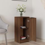 vidaXL Sideboard Braun Eichen-Optik 30x30x70 cm Holzwerkstoff