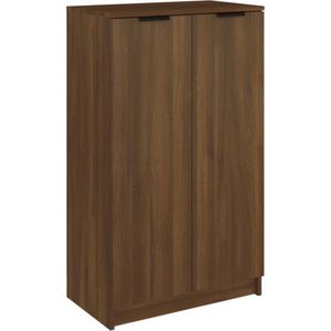vidaXL-Schoenenkast-59x35x100-cm-bewerkt-hout-bruineikenkleurig