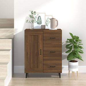 Vidaxl - Sideboard Braun Eichen-Optik 69,5x34x90 cm Holzwerkstoff