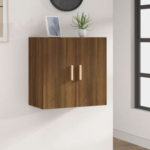 Wandkast - Hout - 2 Vakken - Scandinavisch Design - Ruimtebesparend