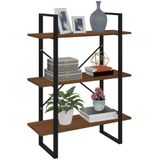 VidaXL Boekenkast 80x30x105 cm - Bewerkt Hout - Bruineikenkleurig