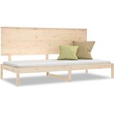 vidaXL - Slaapbank - Massief Grenenhout - 90x200 cm