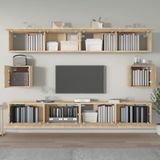 vidaXL-6-delige-Tv-meubelset-bewerkt-hout-sonoma-eikenkleurig