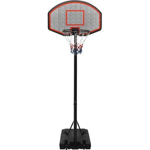 vidaXL Basketbalstandaard 237-307 cm polyetheen