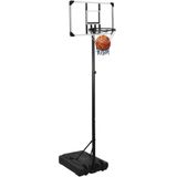 VDXL Basketbalstandaard 235-305 cm Polycarbonaat Transparant
