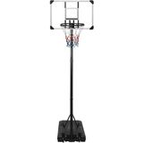 VDXL Basketbalstandaard 235-305 cm Polycarbonaat Transparant