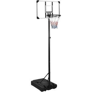 VDXL Basketbalstandaard 235-305 cm polycarbonaat transparant