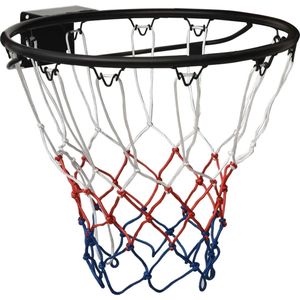 vidaXL-Basketbalring-45-cm-staal-zwart