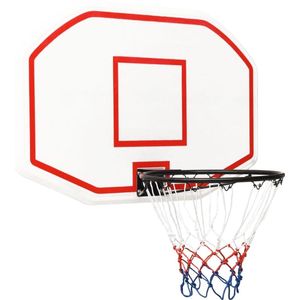 LuxeLivin' - Basketbalbord 109x71x3 cm polyetheen wit