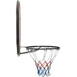 vidaXL Basketbalbord 109x71x3 cm polyetheen zwart