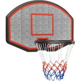 VidaXL Basketbalbord 71x45x2 cm Polyetheen Zwart