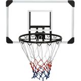 VDXL Basketbalbord 71x45x2,5 cm polycarbonaat transparant