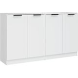 Vidaxl - Sideboards 2 Stk. Weiß 60x30x70 cm Holzwerkstoff