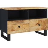 vidaXL Tv-meubel 70x33x46 cm massief mangohout