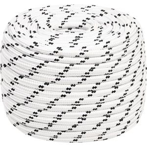 VidaXL-Boottouw-gevlochten-12-mmx25-m-polyester-wit