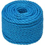 vidaXL Arbeitsseil Blau 14 mm 25 m Polypropylen
