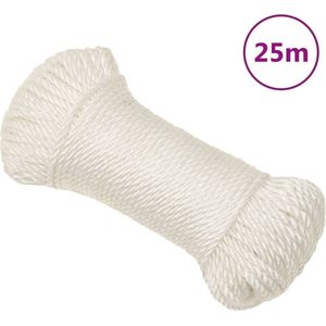 Vidaxl - Arbeitsseil Weiß 8 mm 25 m Polypropylen
