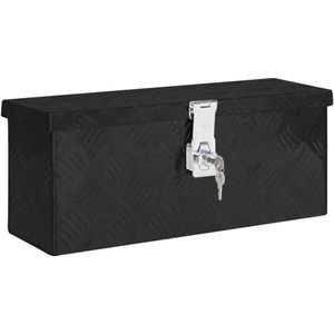 VidaXL-Opbergbox-50x15x20,5-cm-aluminium-zwart