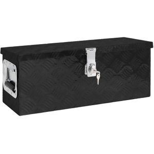 VidaXL-Opbergbox-60x23,5x23-cm-aluminium-zwart