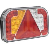 vidaXL Aanhangerlampen 2 st LED-lamp Rood 12 V 24x5x14,5 cm