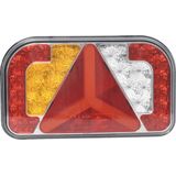 vidaXL Aanhangerlampen 2 st LED-lamp Rood 12 V 24x5x14,5 cm