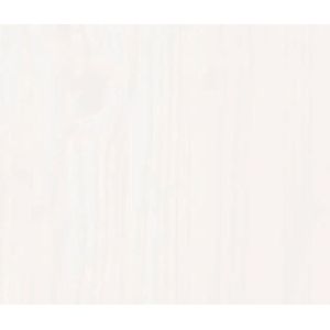 vidaXL Bedframe massief grenenhout wit 150x200 cm