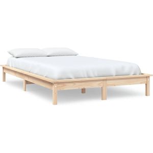 vidaXL Bedframe massief grenenhout 180x200 cm