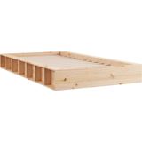 vidaXL - Bedframe - Massief Hout - 120x190 cm - Grenenhout