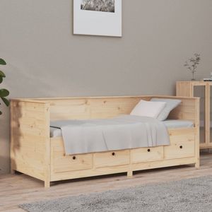 vidaXL Tagesbett ohne Matratze 100x200 cm Massivholz Kiefer