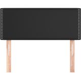 VidaXL Hoofdbord 100x5x78/88 cm Kunstleer Zwart