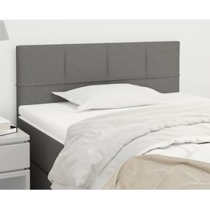 vidaXL - Hoofdbordx5x78/ - cm - stof - donkergrijs