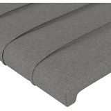 vidaXL Kopfteil Dunkelgrau 80x5x78/88 cm Stoff