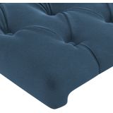 Kopfteile 2 Stk. Dunkelblau 100x7x78/88 cm Samt Vidaxl