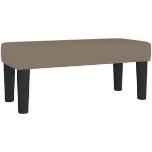 Vidaxl - Sitzbank Taupe 70x30x30 cm Stoff