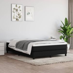 Vidaxl - Taschenfederkernmatratze Schwarz 140x190x20 cm Stoff