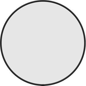 vidaXL Wandspiegel rond Ø40 zwart