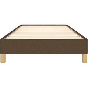 vidaXL-Bedframe-stof-donkerbruin-80x200-cm