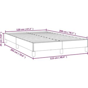 vidaXL-Bedframe-stof-donkergrijs-120x200-cm