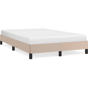 VidaXL Bedframe Kunstleer Cappuccino 120x200 cm