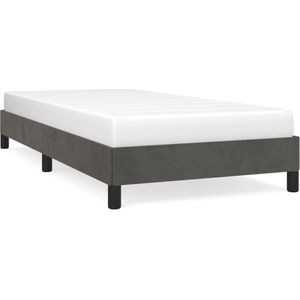 VidaXL-Bedframe-fluweel-donkergrijs-80x200-cm