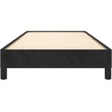 Bettgestell Schwarz 90x190 cm Samt vidaXL