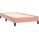 Bettgestell Rosa 90x190 cm Samt Vidaxl