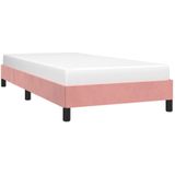 Bettgestell Rosa 90x190 cm Samt Vidaxl