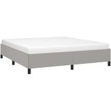 VidaXL Bedframe Stof Lichtgrijs 180x200 cm