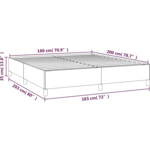 vidaXL-Bedframe-stof-zwart-180x200-cm